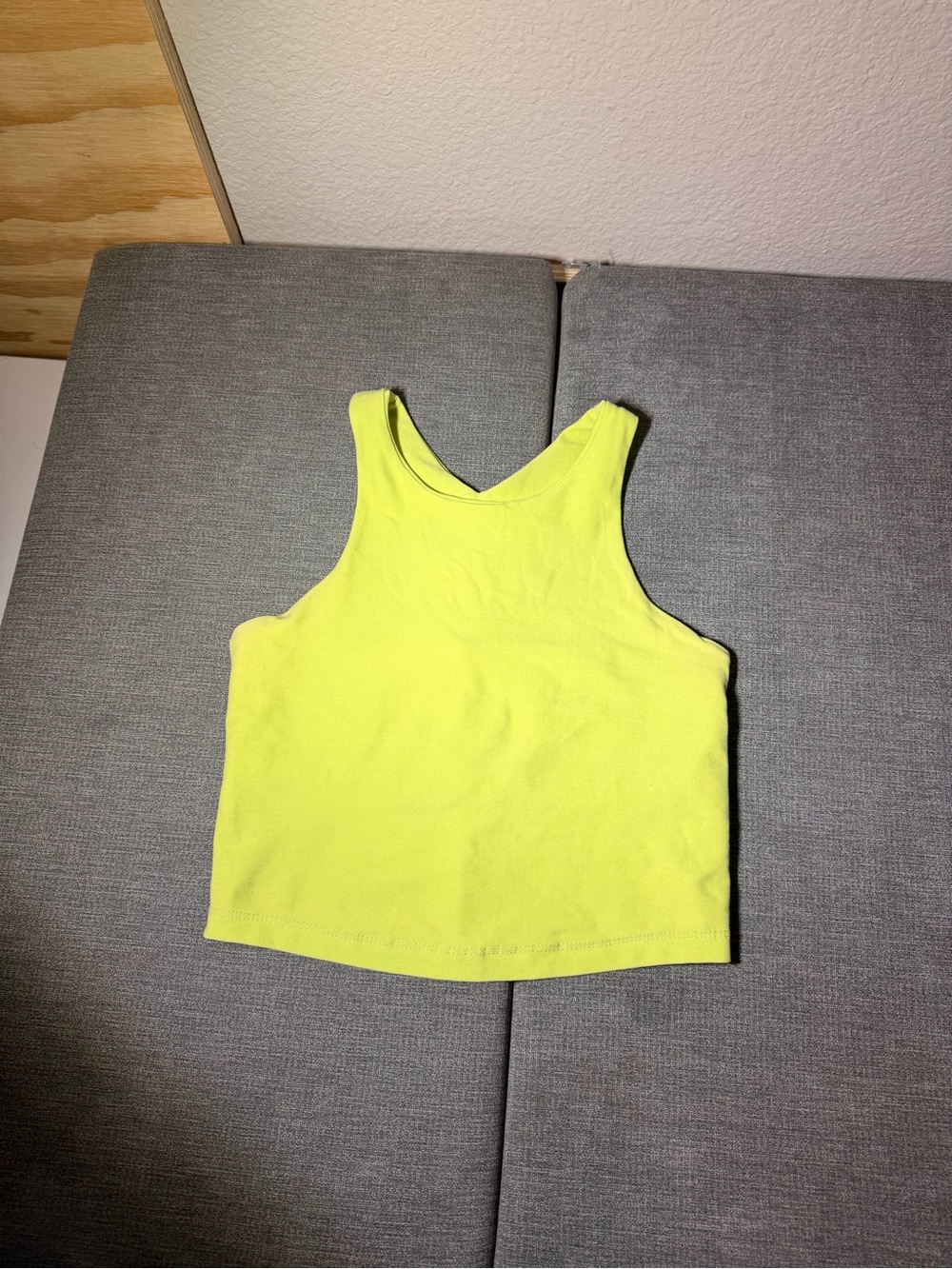 Beyond Yoga Neon Lime Active Crop Top